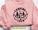 Camping Crew 2026 SVG Cut File for Cricut Silhouette