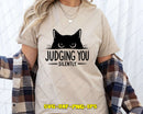 Cat Judging You Silently SVG PNG Digital Art Cut File
