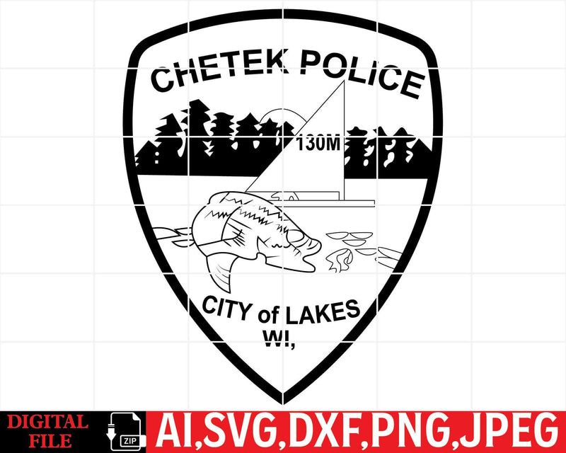 Chetek Police Badge