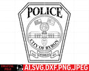 City Of Byron Police Badge