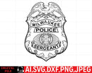 City of Milwaukee Police Sergeant Badge
