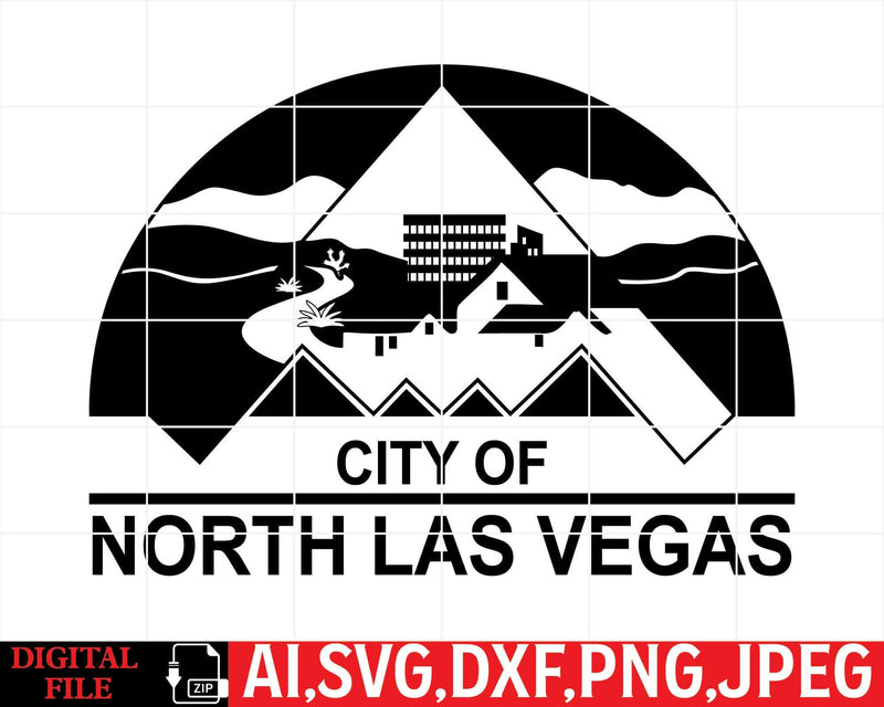 City of North Las Vegas Seal Vector