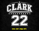 Clark Indiana Basketball Custom Name SVG PNG DXF AI Files