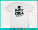 Class of 2024 Svg Proud Granny Senior Graduate Fathers day
