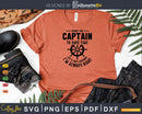 Cool Boat Captain Boating Pontoon Owner T-Shirt Design