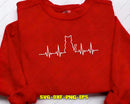 Cute Cat Heartbeat Svg Png Funny Lover Digital Cut Files