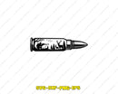 Deer & Duck Hunting Bullet SVG Cut File for Cricut