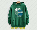 Eat Sleep Hockey Repeat SVG Cut File for Cricut Silhouette