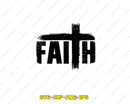 Faith Cross SVG PNG Christian Cricut Digital Files
