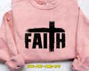 Faith Cross SVG PNG Christian Cricut Digital Files