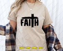 Faith Cross SVG PNG Christian Cricut Digital Files