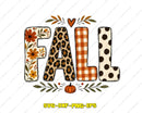 Fall PNG Design Autumn Sublimation Graphic