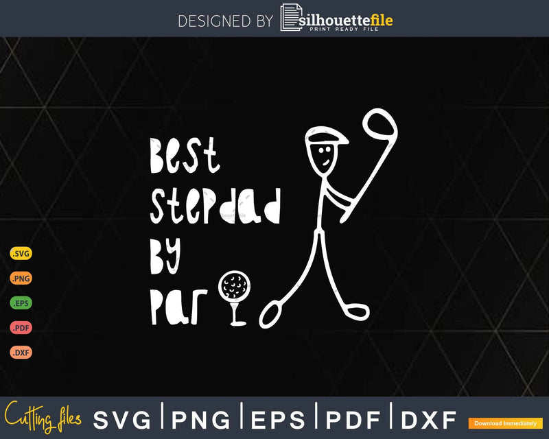 Father’s Day Best Papou By Par Gifts For Dad Golfer Svg
