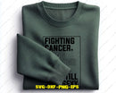 Fighting Cancer Going Through Chemo SVG Cut File
