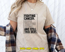 Fighting Cancer Going Through Chemo SVG Cut File
