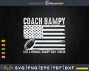 Football Coach Bampy Like A Normal Only Cooler USA Flag