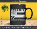 Football G-dad Like A Normal Only Cooler USA Flag