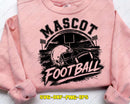 Football Mascot SVG Game Day Cut File