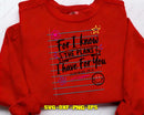 For I Know The Plans Have You SVG Bible Verse