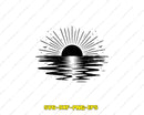 Forever Chasing Sunsets SVG Summer Png Silhouette