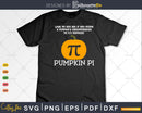 Funny Halloween Math Pun T-Shirt Design Pumpkin Pi svg cut