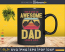 Funny Retro This Is What An Awesome Dad Looks Like