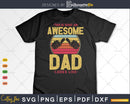Funny Retro This Is What An Awesome Dad Looks Like