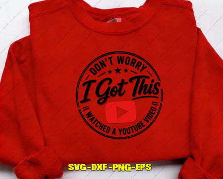 Funny YouTube Video Quote SVG Cut Files For Cricut & Likcut