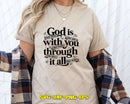 God Is In Every Season SVG Christian Faith Cut File