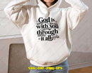 God Is In Every Season SVG Christian Faith Cut File