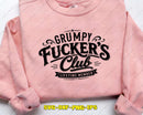 Grumpy Fuckers Club SVG Cut Files For Cricut & Likcut