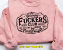 Grumpy Fuckers Club SVG Funny Adult Cut File