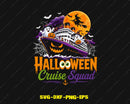 Halloween Cruise Squad Boo Ghosts Witch Horror Ship Svg