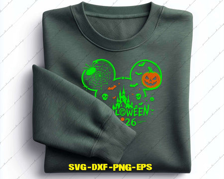 Halloween Pumpkin 2026 Svg Png Digital Cut Files