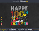 Happy 100th Day of School Teacher Shirt Design