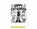 Happy Cat-o-ween Svg Png Cutting Digital Files
