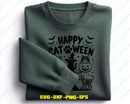 Happy Cat-o-ween Svg Png Cutting Digital Files