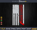 Hockey Boppa Gift American Flag