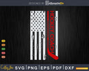 Hockey Coach Gift American Flag