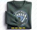 Hockey Night in Canada Svg Png Digital Cut File