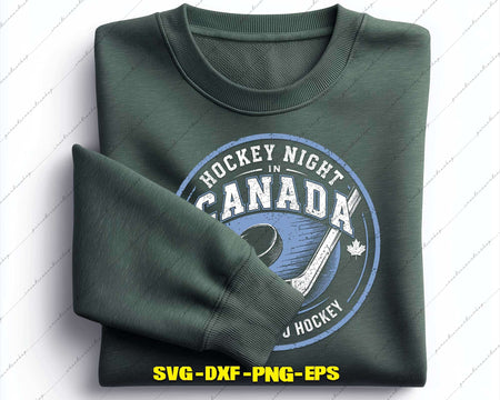 Hockey Night in Canada Svg Png Digital Cut File