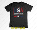 Hockey USA Retro 1980 2026 Vintage Svg Png Cut Files