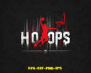 Hoops Funny Basketball Player Fan Coach Svg Png Cut Files