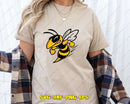 Hornet Bee Mascot SVG Cut File for Cricut Silhouette