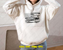 Hunting Fishing Shirt USA Flag SVG Cut File for Cricut