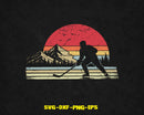 Ice Hockey Shirt. Retro Style for Player SVG Cut FIles