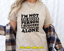I’m Not The Bigger Person SVG Cut File & Sublimation PNG