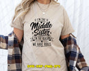 I’m The Middle Sister I Am Reason We Have Rules SVG Cut File