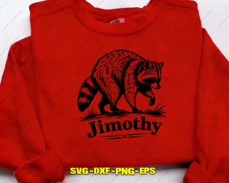 imothy Viral Raccoon SVG PNG digital cut file