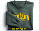 Indiana Basketball SVG PNG DXF AI Files